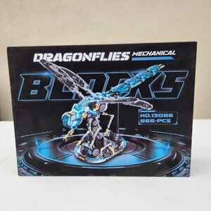 NEW Mechanical Technic Dragonfly Building Block Set LEGO Compatible LED Lights M